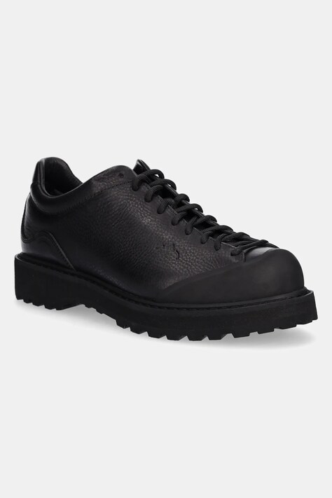 Diemme sneakersy skórzane ampezzo kolor czarny DI25FWAMM.F01L011BLK