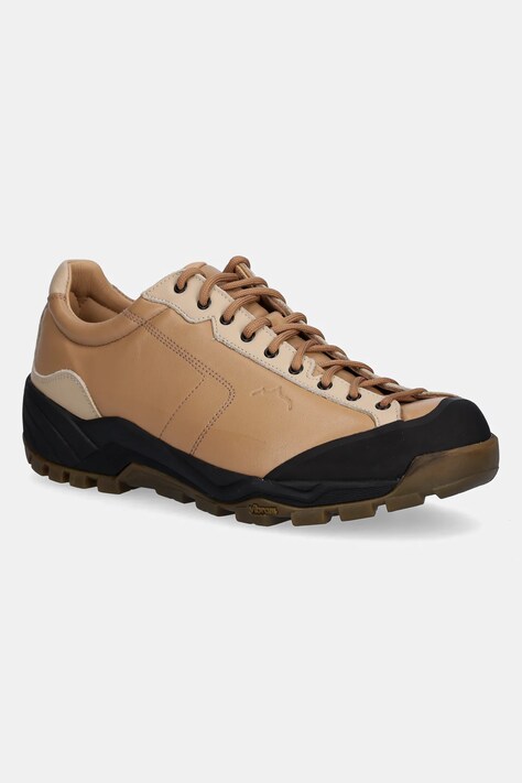 Diemme sneakersy skórzane movida męskie kolor beżowy DI25FWMOM.F01L001BEI