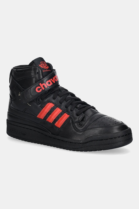 adidas Originals leather sneakers Chavarria Forum 84 HI black color KK3695