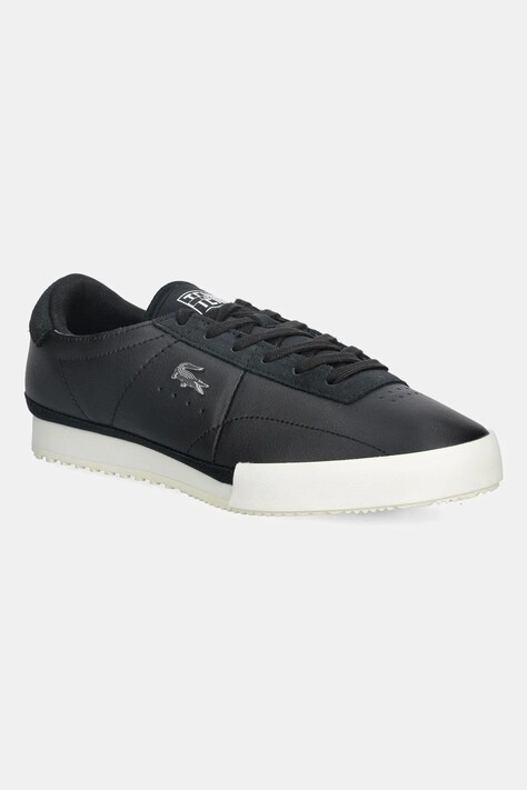 Шкіряні кросівки Lacoste AURA колір чорний 50SMA0154