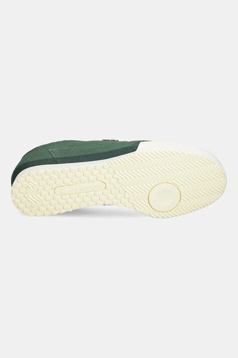 Lacoste sneakers din piele întoarsă AURA culoarea verde, 50SMA0155