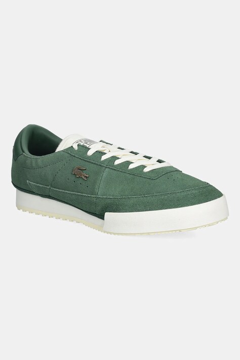 Lacoste sneakers din piele întoarsă AURA culoarea verde, 50SMA0155