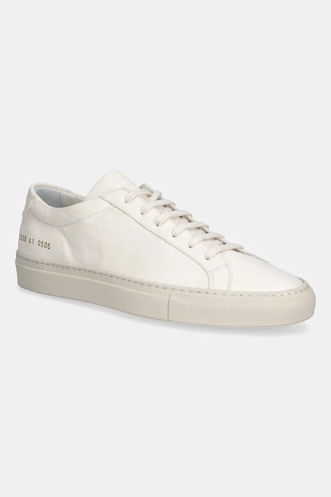 Common Projects sneakersy skórzane Achilles męskie kolor beżowy 2508.0506