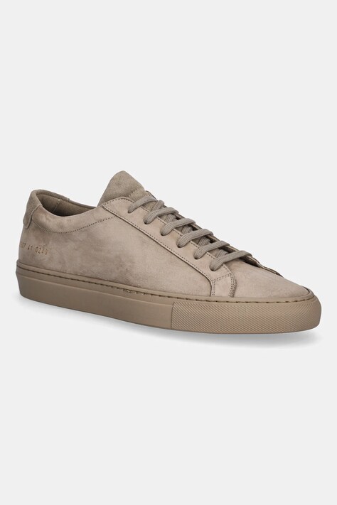Common Projects sneakersy nubukowe Achilles in Nubuk męskie kolor beżowy 2507.3502