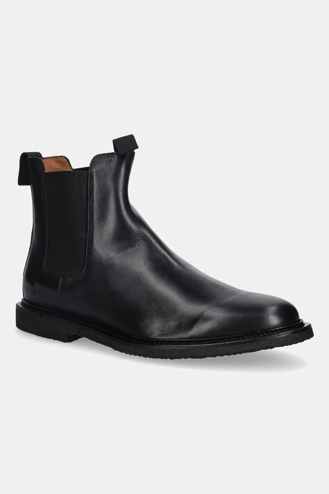 Common Projects sztyblety skórzane Chelsea in Leather męskie kolor czarny 2445.7547