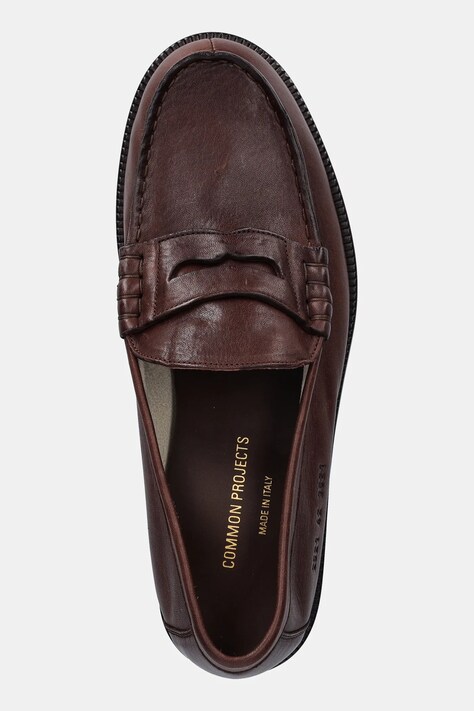 Шкіряні мокасини Common Projects Soft Loafer — фото 4