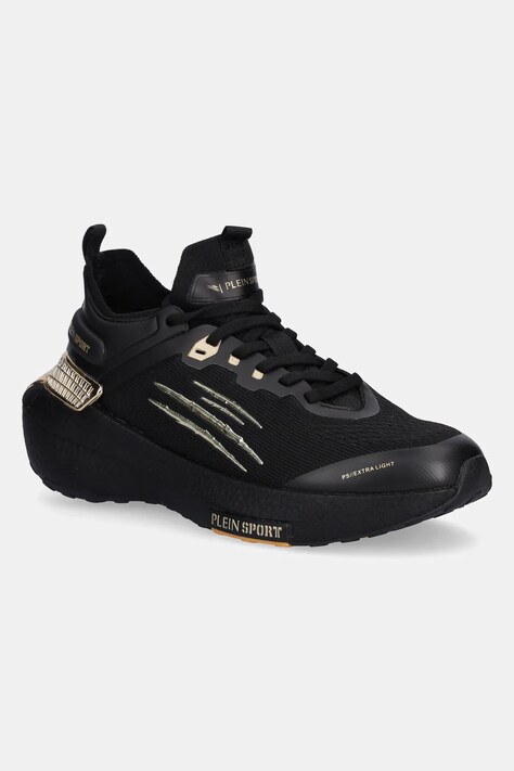 Αθλητικά PLEIN SPORT Stealth Runner Extra Light χρώμα: μαύρο, USC0733.STE003N.0293