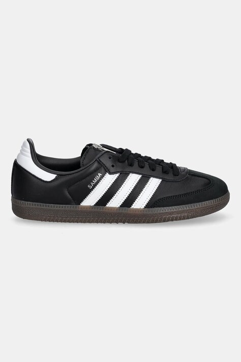 Шкіряні кросівки adidas Originals Samba OG x Jeremy Scott — AW25-OBU00R, чорний — фото 2