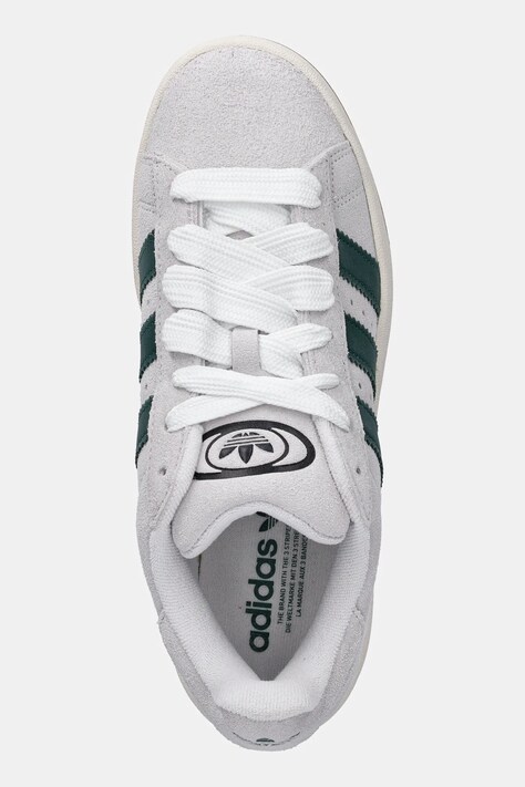 Замшеві кросівки adidas Originals Campus 00S — AW25-OBU00S, сірий — фото 4