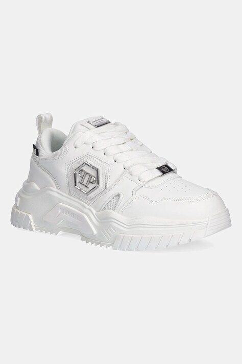 Philipp Plein sneakersy New Predator kolor biały USC0837.PTE003N.01