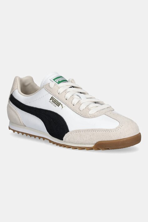 Puma sneakersy skórzane Arizona Retro kolor beżowy 402353