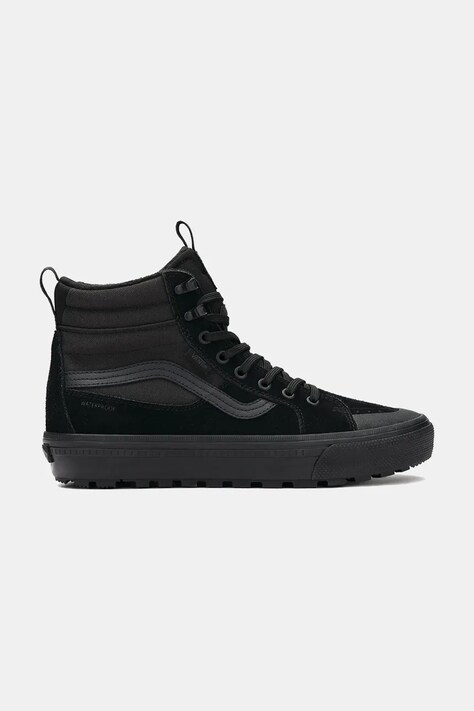 Πάνινα παπούτσια Vans MTE Sk8-Hi Waterproof χρώμα: μαύρο, VN000DAQBKA1