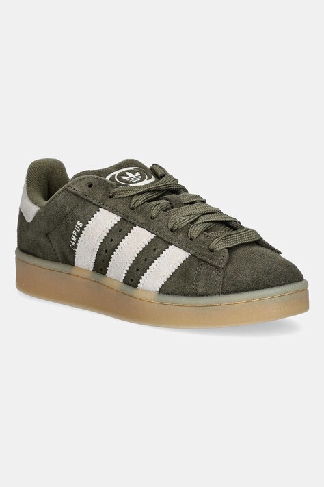 adidas Originals sneakersy zamszowe Campus 00S kolor zielony JQ8355