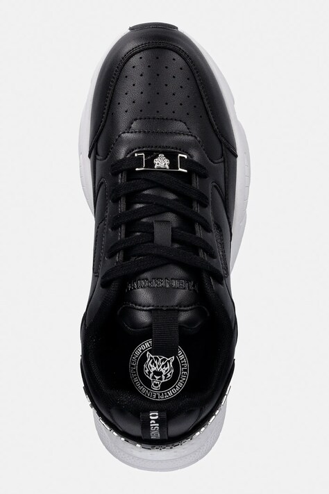 Кросівки PLEIN SPORT Ghost X — AW25-OBU05D, чорний — фото 4
