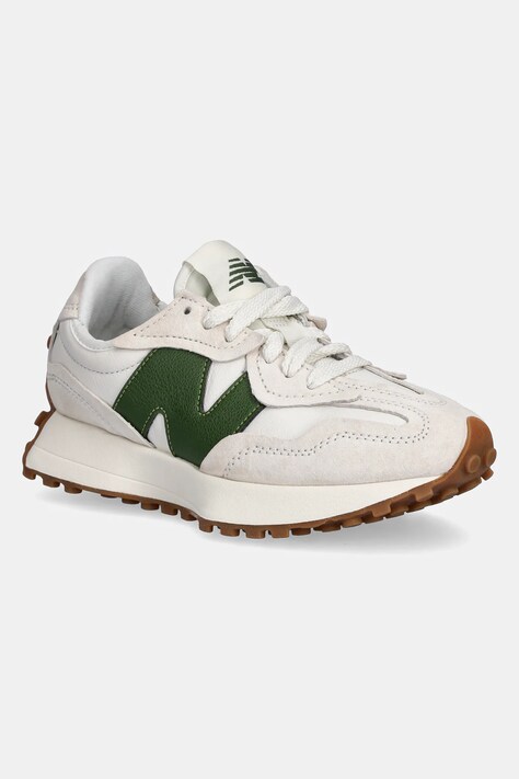 New Balance sneakersy skórzane 327 kolor beżowy U327WKN