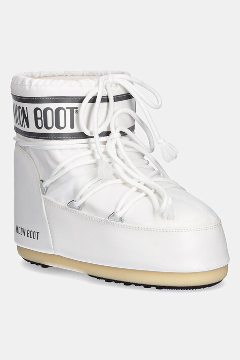 Moon Boot śniegowce MB ICON LOW NYLON kolor biały 80D1409340 A009