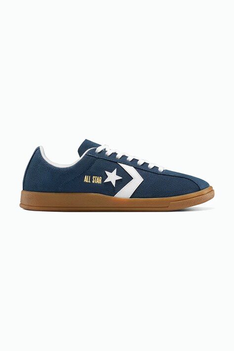 Велурени маратонки Converse All Star Classic Trainer в тъмносиньо A15622C