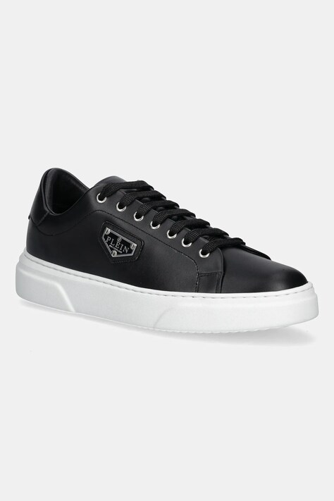 Philipp Plein sneakersy skórzane Iconic kolor czarny USC0701 PLE075N 02