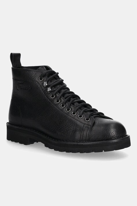 Кожаные туфли Fracap Monkey R200 цвет чёрный MAGNIFICO.R200.MONKEY