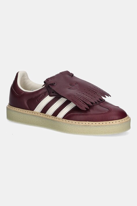 adidas Originals sneakersy skórzane Samba Lux kolor bordowy JR0903