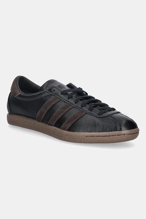 adidas Originals leather sneakers Tobacco black color JS1364