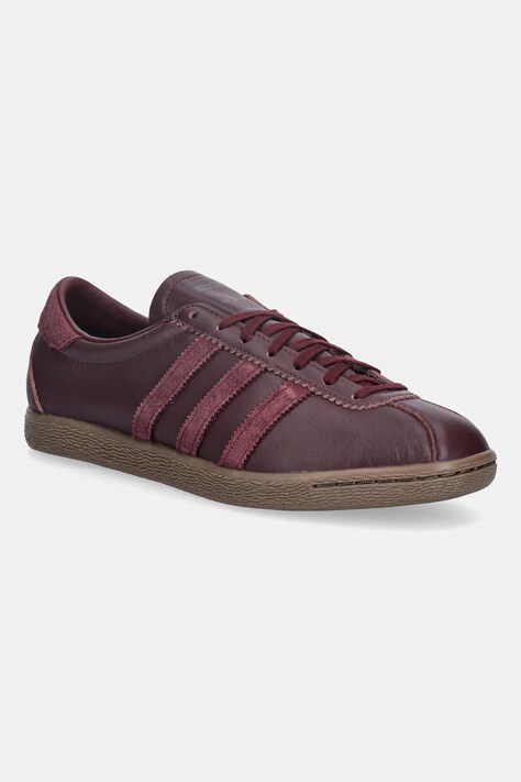 Kožené tenisky adidas Originals Tobacco bordová farba, JS1365