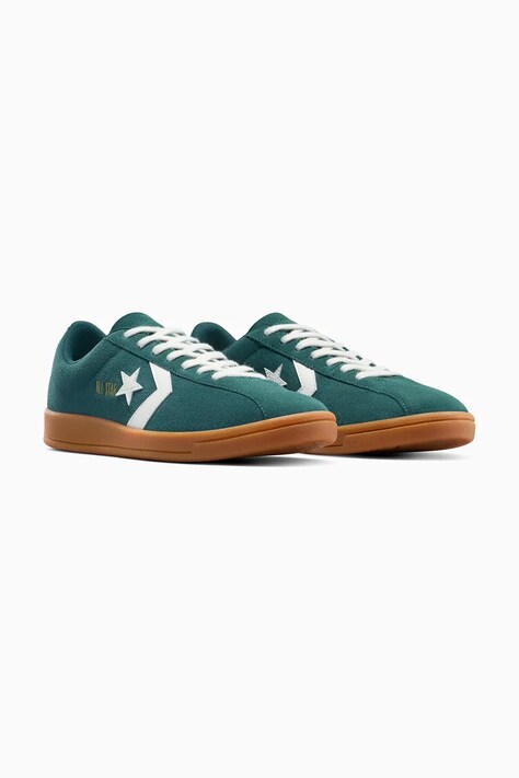 Шкіряні кросівки Converse All Star Classic Trainer — AW25-OBU0DS, зелений — фото 2