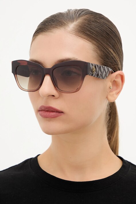 Slnečné okuliare Kurt Geiger London KENSINGTON hnedá farba, 4739530679