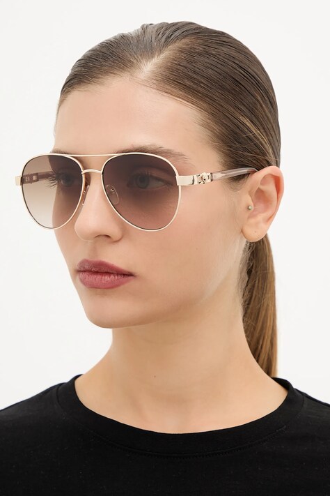Slnečné okuliare Kurt Geiger London zlatá farba, 4739661999