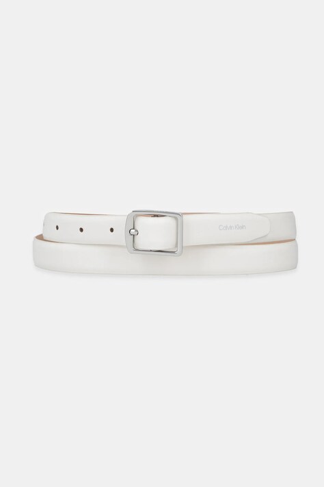 Calvin Klein curea de piele culoarea bej, LV04F7036G