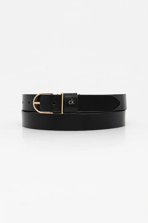 Шкіряний ремінь Calvin Klein колір чорний LV04F7039G