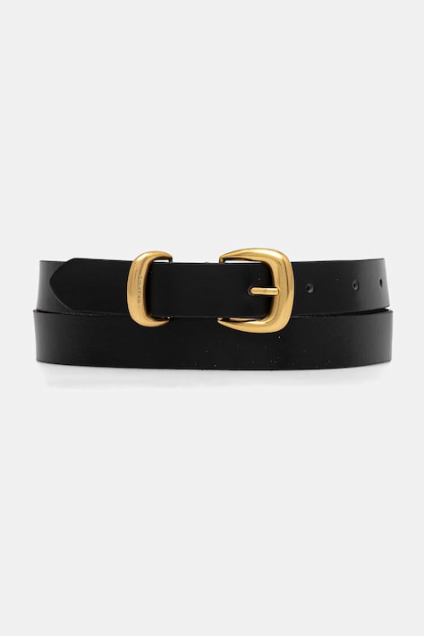 Δερμάτινη ζώνη Calvin Klein γυναικεία, χρώμα: άσπρο, LV04K7012G