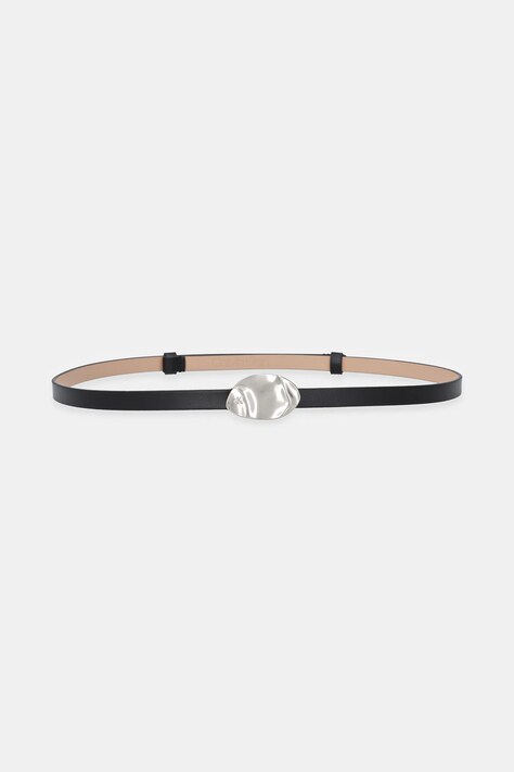 Шкіряний ремінь Calvin Klein колір чорний LV04K7020G