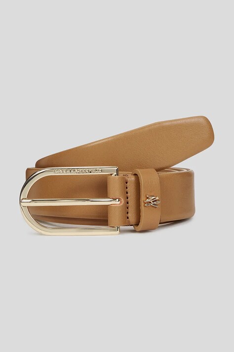 Karl Lagerfeld curea de piele culoarea maro, A3W33041
