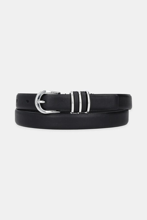 BOSS curea de piele culoarea negru, 50548534
