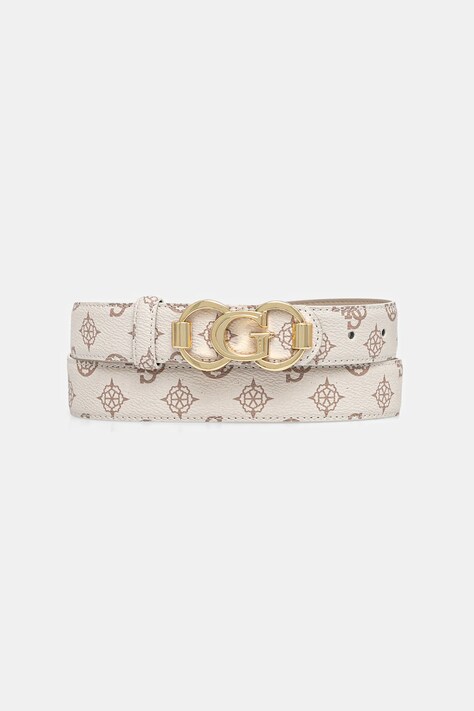 Ζώνη Guess χρώμα: μπεζ, BW9244 P5330