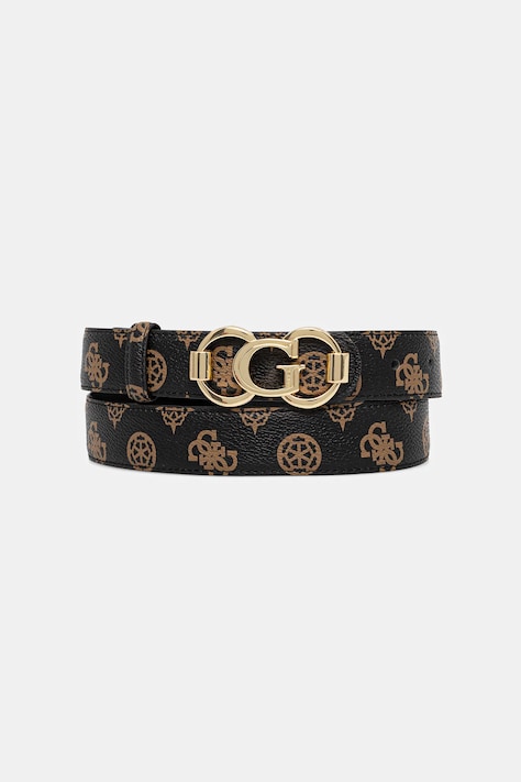 Ζώνη Guess χρώμα: καφέ, BW9244 P5330