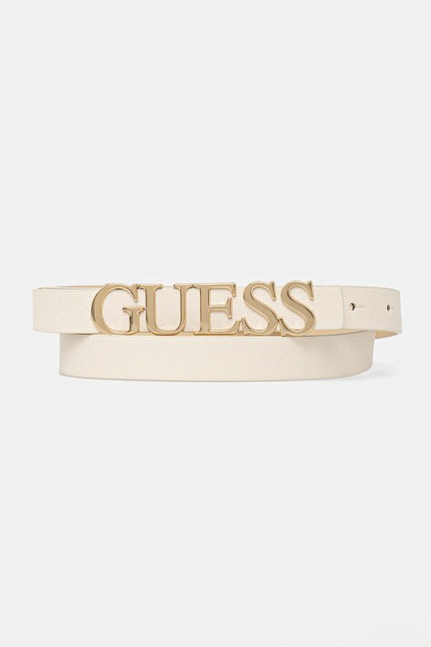 Ζώνη Guess MIMINA χρώμα: μπεζ, BW9257 P5320