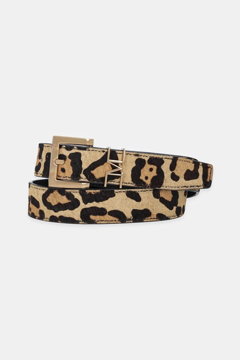 Marciano Guess pasek skórzany damski kolor brązowy 5YGZ12 7367A