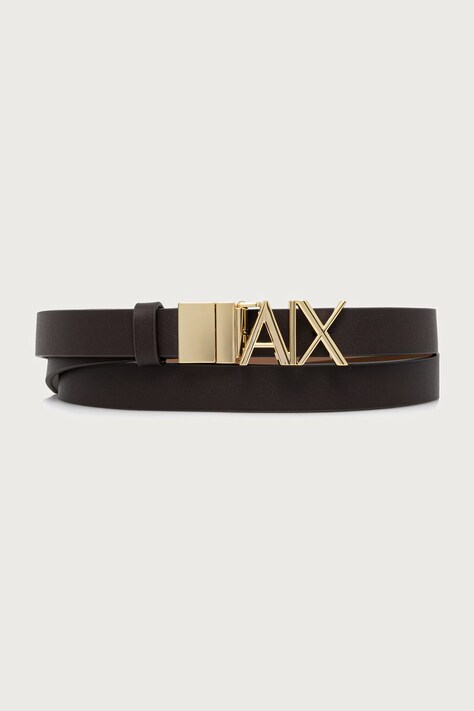 Armani Exchange opasok dámsky kožený hnedý XW002127 AF17157