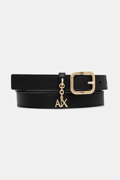 Ремінь Armani Exchange колір чорний XW001601 AF15634