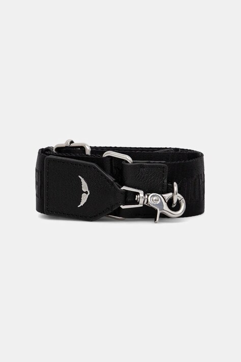 ZADIG&VOLTAIRE pasek do torebki damski kolor czarny LWOG00041