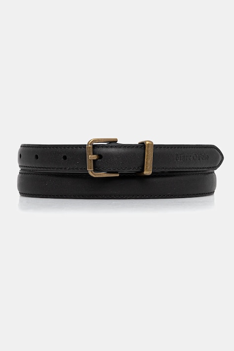 Marc O'Polo curea de piele culoarea negru, 50817739504104
