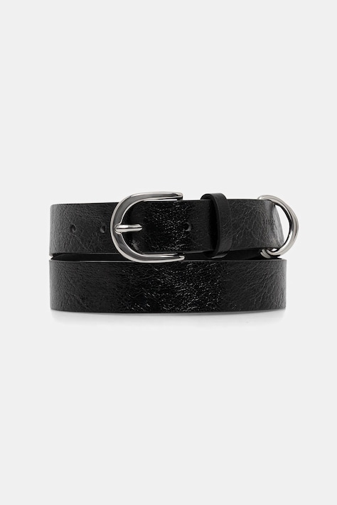 Sisley pasek damski kolor czarny 6YHDWL036