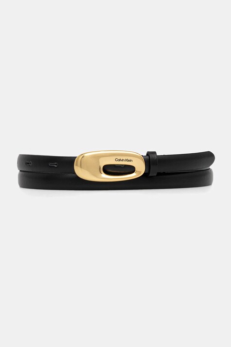 Шкіряний ремінь Calvin Klein колір чорний LV04F7022G