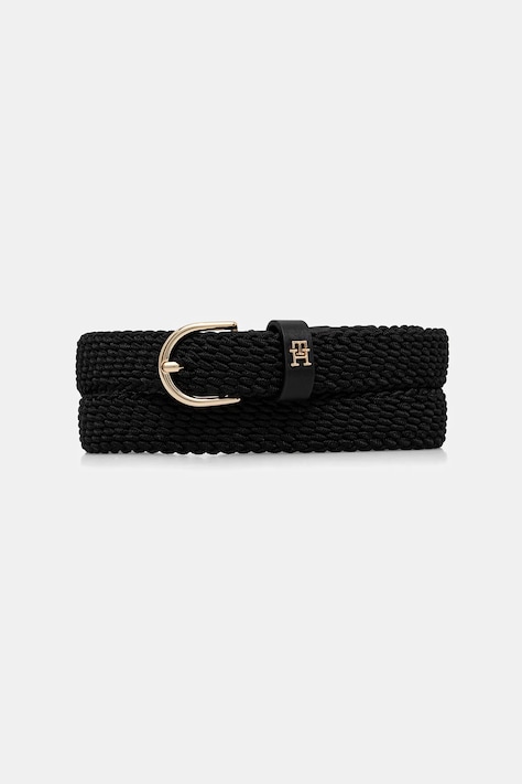 Tommy Hilfiger pasek damski kolor czarny AW0AW17973