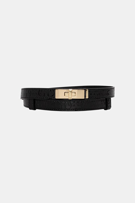 Guess pasek IDRA damski kolor czarny BW9308 P5420