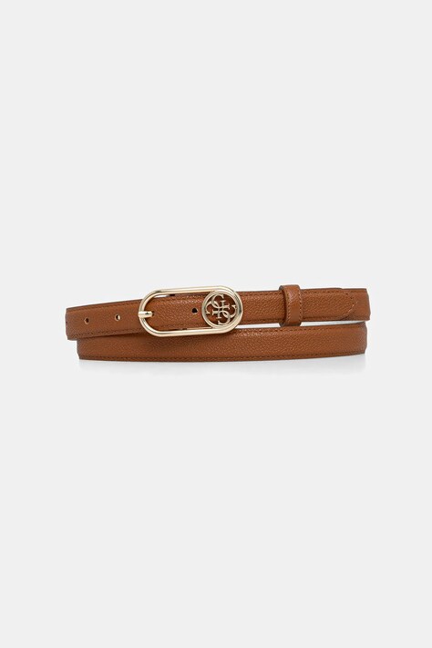 Guess pasek damski kolor brązowy BW9279 P5425