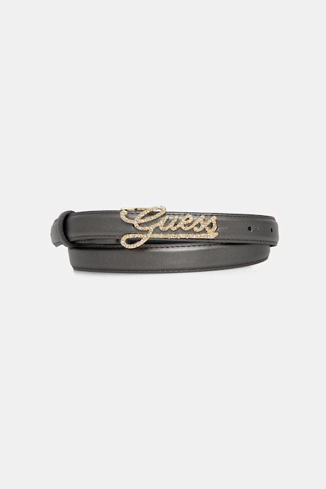 Guess pasek damski kolor szary BW9277 P5420