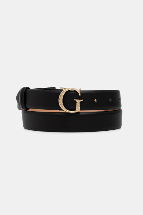Guess pasek damski kolor czarny BW9271 P5430